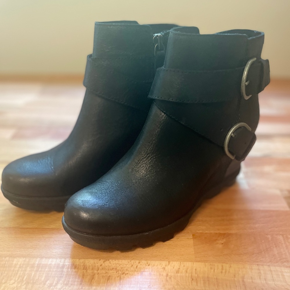 Sorel Women's Joan Of Arctic Wedge II Buckle Boot Size 7.5